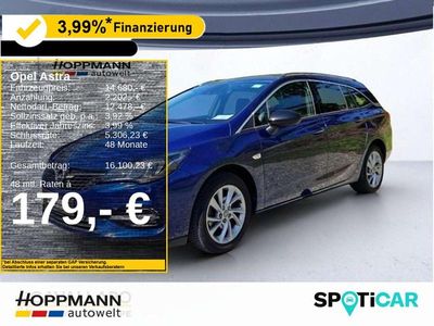 Gebraucht Opel Astra Elegance 122 PS (89 kW) 2022 Nautic blau Kombi
