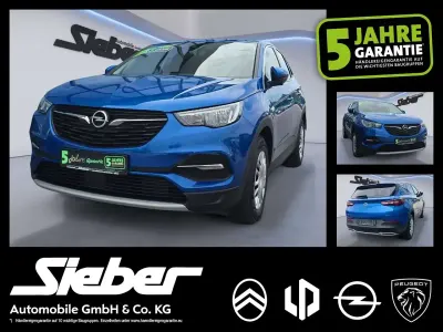 Gebraucht Opel Grandland X Dynamic 131 PS (96 kW) 2018 Topas blau SUV