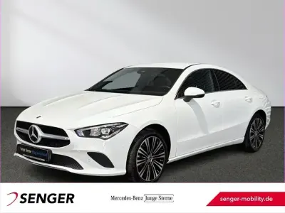 Brugt Mercedes CLA250e Business 218 HK (160 kW) 2022 Hvid Sedan