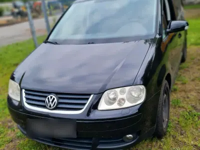 Gebraucht VW Touran 170 PS (125 kW) 2006 Schwarz Van / Kleinbus