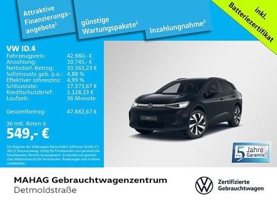 Gebraucht VW ID.4 Pro 210 kW (286 PS) 2025 Grenadillschwarz metallic SUV