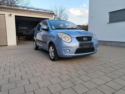 Usata Kia Picanto 65 CV (47 kW) 2008 Blu Utilitaria
