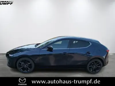 Neu Mazda 3 Homura-Line 140 PS (102 kW) 2025 Deep crystal blue Limousine