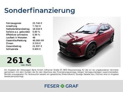 Gebraucht Cupra Formentor VZ 245 PS (180 kW) 2022 Desire rot metallic SUV