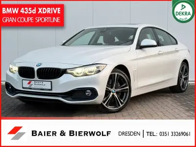 Gebraucht BMW 435 Gran Coupé Sport Line 313 PS (230 kW) 2019 Mineralweiss Coupé