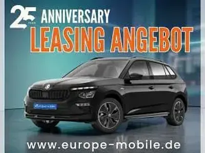 Neu Skoda Kamiq Monte Carlo 150 PS (110 kW) 2025 Schwarz (blackmagic perleffekt) SUV