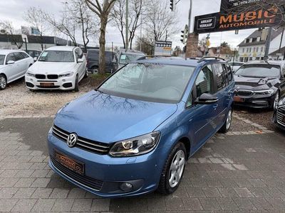 Gebraucht VW Touran Match 140 PS (102 kW) 2012 Blau Van / Kleinbus