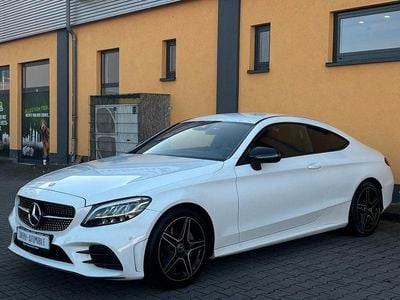 Gebraucht Mercedes C200 AMG line 184 PS (135 kW) 2018 Weiß Coupé