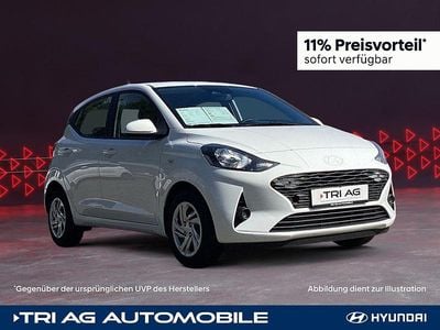 Gebraucht Hyundai i10 Select 63 PS (46 kW) 2025 Atlas white / sol Kleinwagen