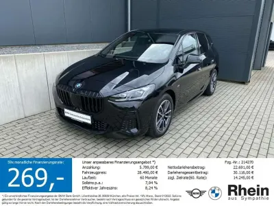 Gebraucht BMW 220 Active Tourer M Sport 156 PS (114 kW) 2023 Schwarz Van / Kleinbus