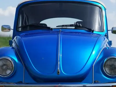 Gebraucht VW Käfer 50 PS (36 kW) 1973 Blau Cabrio