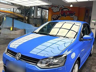 Blau Gebraucht 2015 VW Polo Kleinwagen | 10.500 € (Fairer Preis)