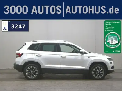 Gebraucht Skoda Karoq Clever 116 PS (85 kW) 2021 Weiss SUV