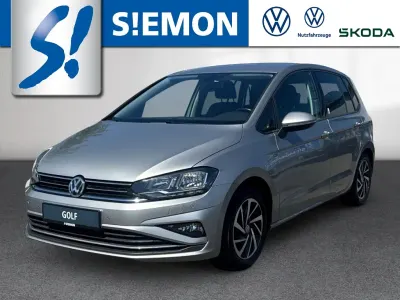 Gebraucht VW Golf Sportsvan Comfortline 116 PS (85 kW) 2019 Silber Van / Kleinbus