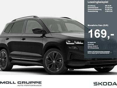 Schwarz Neu 2025 Skoda Karoq SportLine SUV | 35.790 € (Guter Preis)