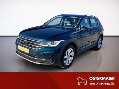 Nightshade blue Gebraucht 2022 VW Tiguan Elegance SUV | 27.980 € (Superpreis)