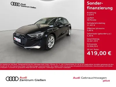 Gebraucht Audi A3 Advanced 150 PS (110 kW) 2025 Schwarz Limousine