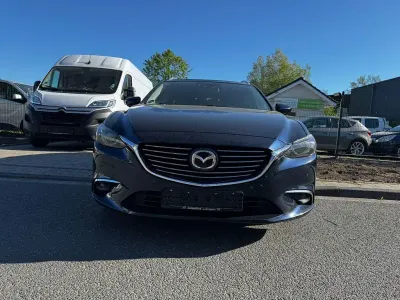 Second-hand Mazda 6 Sports-Line 175 CP (128 kW) 2016 Albastru Break