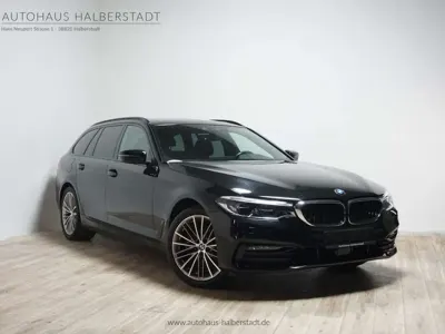 Brugt BMW 520 Sport Line 190 HK (139 kW) 2019 Sort Stationcar