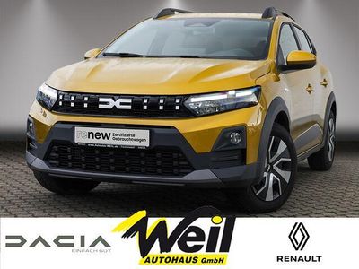 Gebraucht Dacia Sandero Expression 110 PS (80 kW) 2025 Gelb (amber yellow (gelb)) Limousine