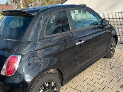 Second-hand Fiat 500 69 CP (50 kW) 2013 Negru Hatchback