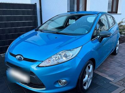 Blau Gebraucht 2009 Ford Fiesta Titanium Kleinwagen | 3.850 € (Fairer Preis)