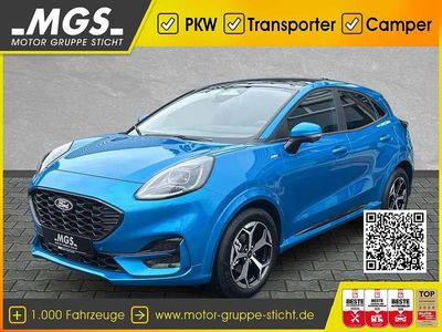 Neu Ford Puma ST-Line 125 PS (91 kW) 2025 Digital aqua blue metallic SUV
