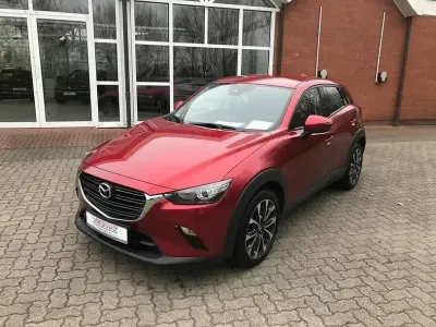Gebraucht Mazda CX-3 Ad'Vantage 121 PS (88 kW) 2021 Magmarot metallic SUV