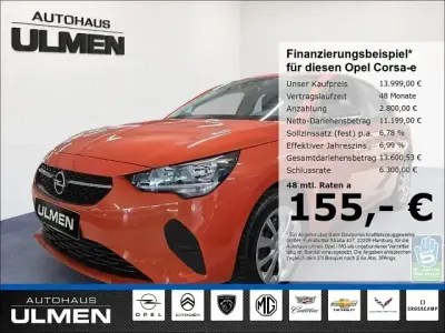 Käytetty Opel Corsa-e Edition 100 kW (136 HP) 2022 Oranssi Viistoperä