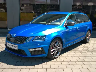 Gebraucht Skoda Octavia RS 184 PS (135 kW) 2020 Blau Kombi