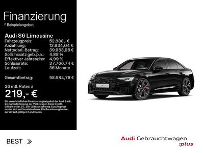 Gebraucht Audi S6 Ambiente 344 PS (253 kW) 2024 Brillantschwarz Limousine