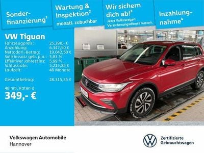 Gebraucht VW Tiguan Active 245 PS (180 kW) 2022 Kings red metallic SUV