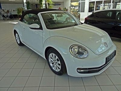 Gebraucht VW Beetle Cabriolet Design 105 PS (77 kW) 2014 Weiß Cabrio