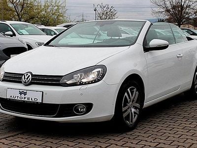 Gebraucht VW Golf Cabriolet 122 PS (89 kW) 2012 Weiß Cabrio