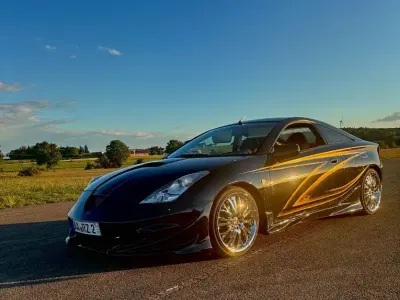 Second-hand Toyota Celica 192 CP (141 kW) 2004 Negru Coupe