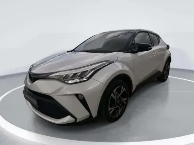 Gebraucht Toyota C-HR Team 184 PS (135 kW) 2022 Platinumweiß perleffekt/ dach schwarz SUV