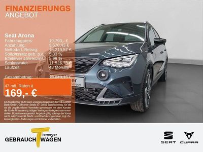 Gebraucht Seat Arona FR 110 PS (80 kW) 2022 Grau SUV