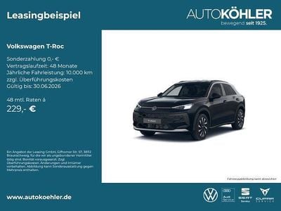 Nouă VW T-Roc Life 116 CP (85 kW) 2026 Negru SUV