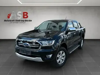 Brugt Ford Ranger Limited 212 HK (155 kW) 2021 Sort Pickup / Ladvogn