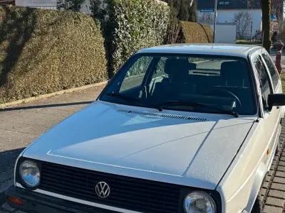 Brugt VW Golf II 55 HK (40 kW) 1986 Hvid Hatchback