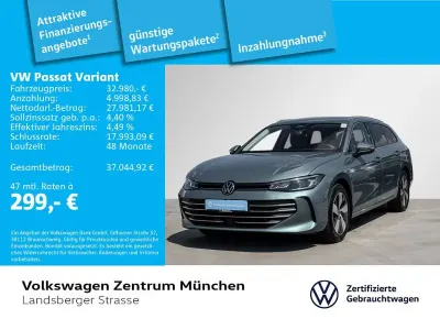 Gebraucht VW Passat Business 150 PS (110 kW) 2024 Grün Kombi