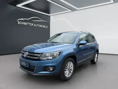 Używany VW Tiguan Sportline 122 KM (89 kW) 2015 Niebieski SUV