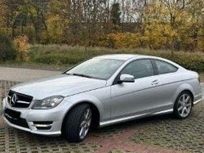 Silber Gebraucht 2013 Mercedes C180 AMG line Coupé | 7.950 € (Superpreis)