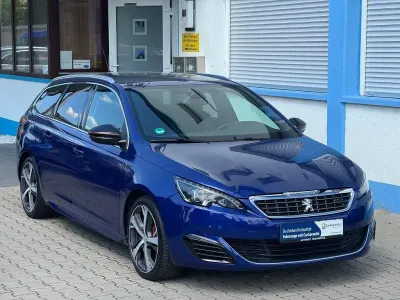 Occasion Peugeot 308 SW GT-line 179 PK (131 kW) 2016 Blauw Stationwagen