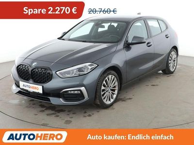 Usata BMW 118 Luxury Line 150 CV (110 kW) 2019 Grigio Utilitaria
