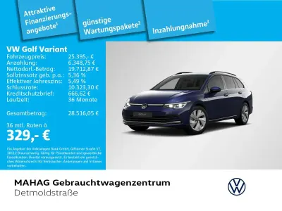 Gebraucht VW Golf VIII Style 190 PS (139 kW) 2023 Atlantik blue metallic Kombi