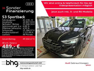 Gebraucht Audi S3 Ambiente 333 PS (244 kW) 2024 Schwarz Limousine
