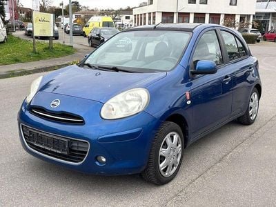 Gebraucht Nissan Micra 80 PS (58 kW) 2013 Blau Kleinwagen