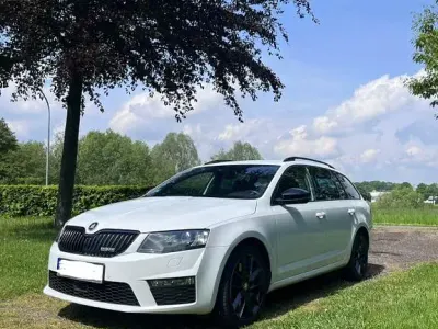 Gebraucht Skoda Octavia RS 184 PS (135 kW) 2015 Weiß Kombi