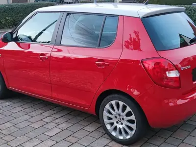 Brugt Skoda Fabia SportLine 86 HK (63 kW) 2013 Rød Hatchback
